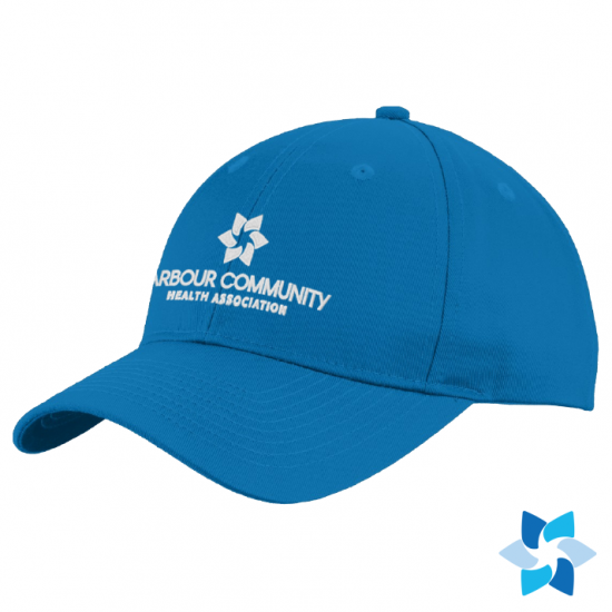 "BCHA LOGO" EMBROIDERED BRILLIANT BLUE HAT