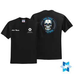 "BCHA RADIOLOGY" BLACK T-SHIRT