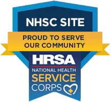 NHSC Site | Proud to serve our community | HRSA National Health Service Corps