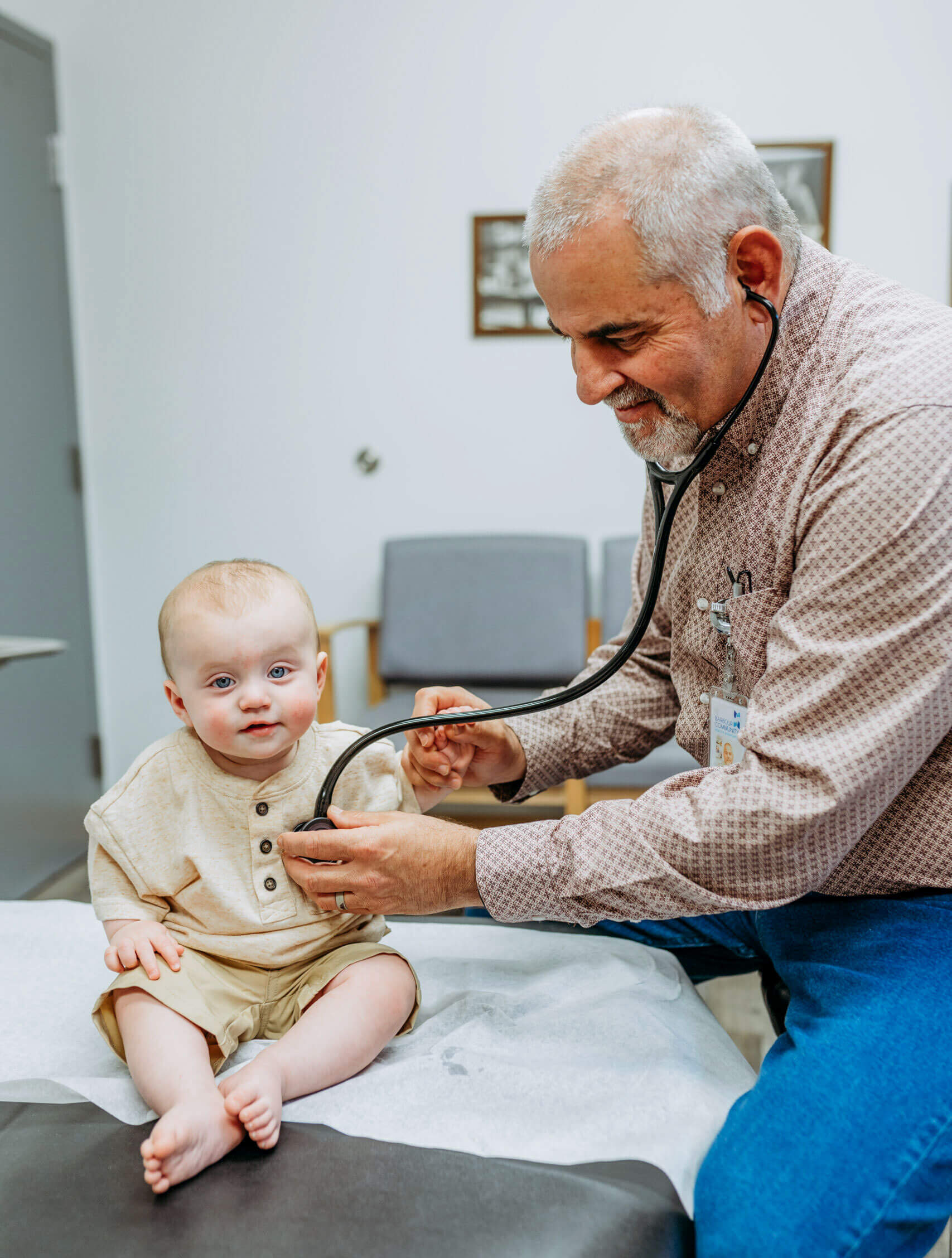 John Henderson check a little patient