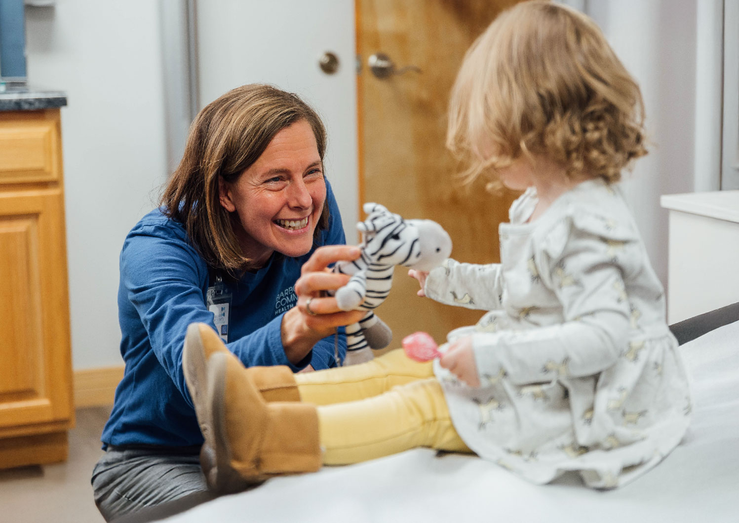 A doctor, a patient, and a zebra walk into to clinic.